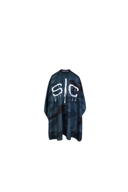 StyleCraft Cutting Cape - Red/Gray - Vip Barber Supply