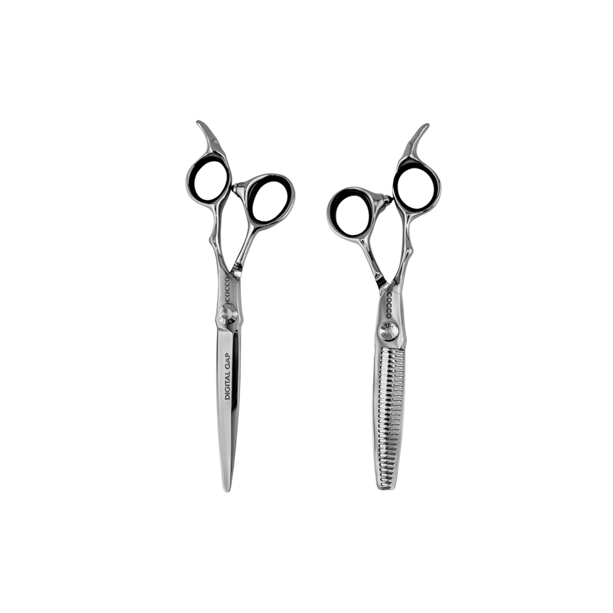 Ensemble Ciseaux Cocco Super Cobalt 5,5" + 6"