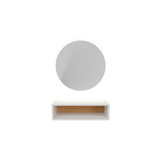 Miroir de coiffure LED avec meuble intégré Nask