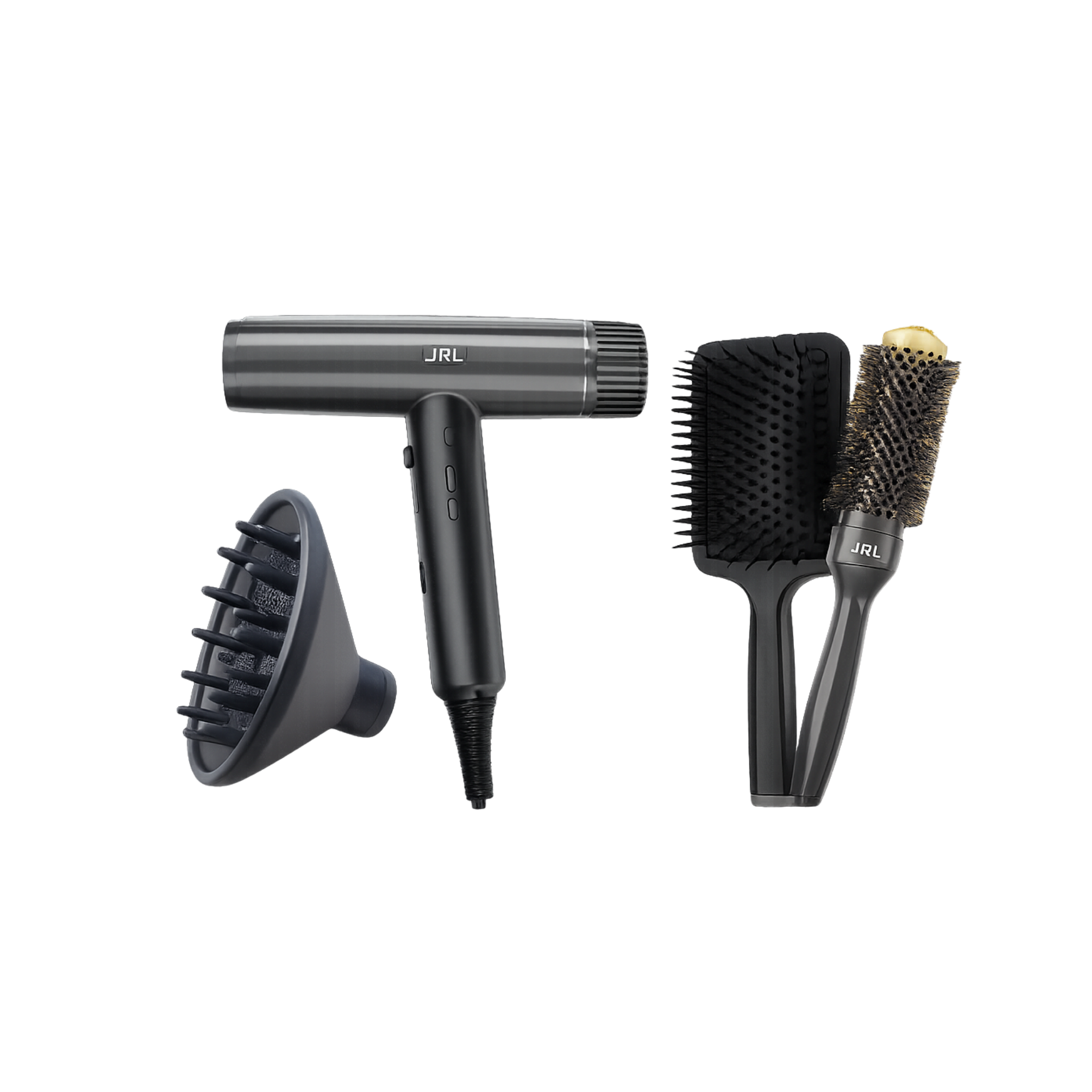 Pack Promo - Sèche-cheveux Forte Pro 2020H + 2 brosses